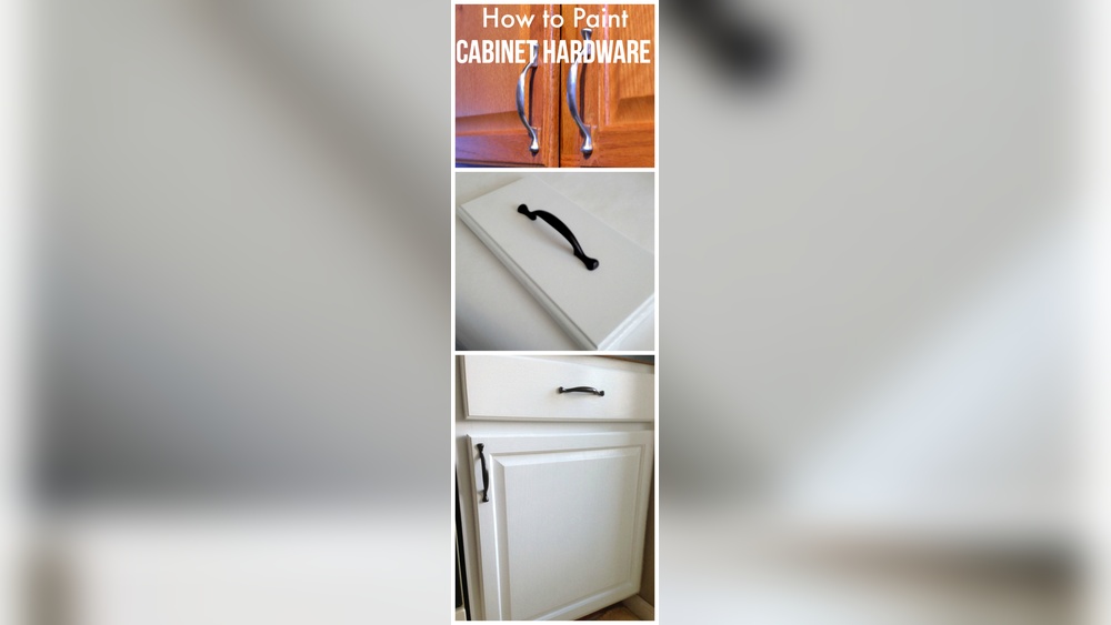 How to Repaint Kitchen Cabinet Hardware