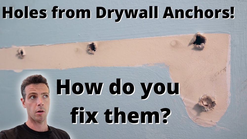 How to Repair Wall Anchor Holes