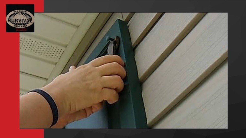 How to Replace Shutter Fasteners