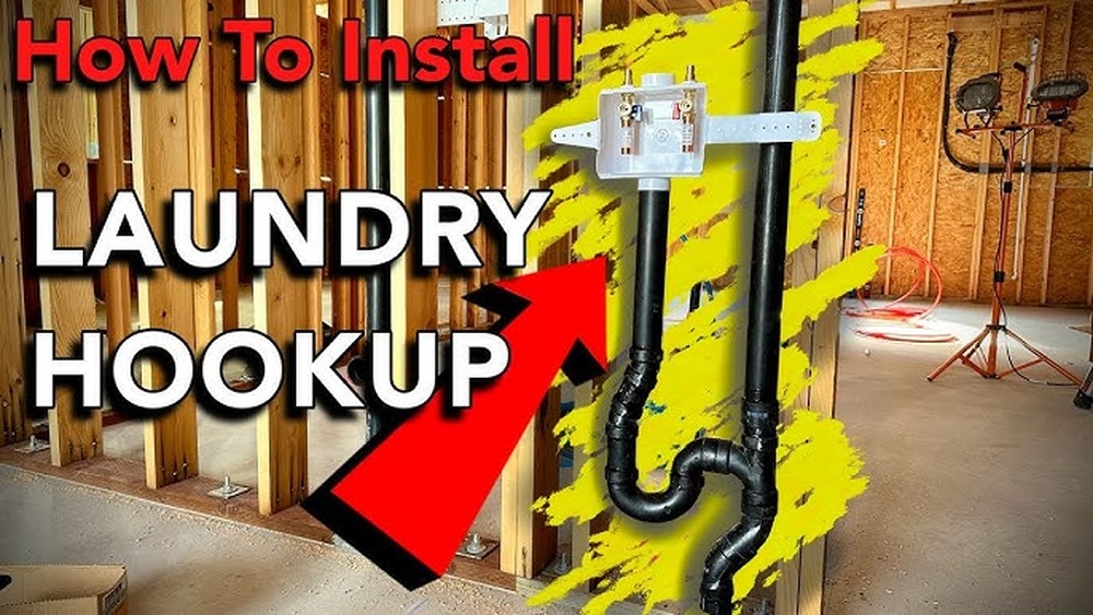 How to Rereo Fit Washer Hook Up into a Wall