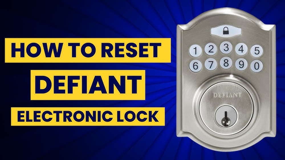 How to Reset Electronic Deadbolt