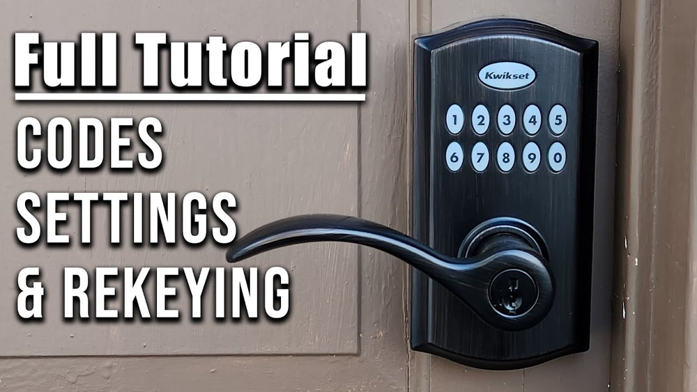 How to Reset Kwikset Deadbolt Lock Code