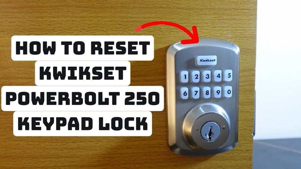 How to Reset Kwikset Keypad Deadbolt