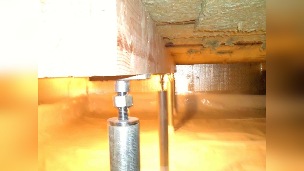 How to Secure Jack Post to Concrete Floor