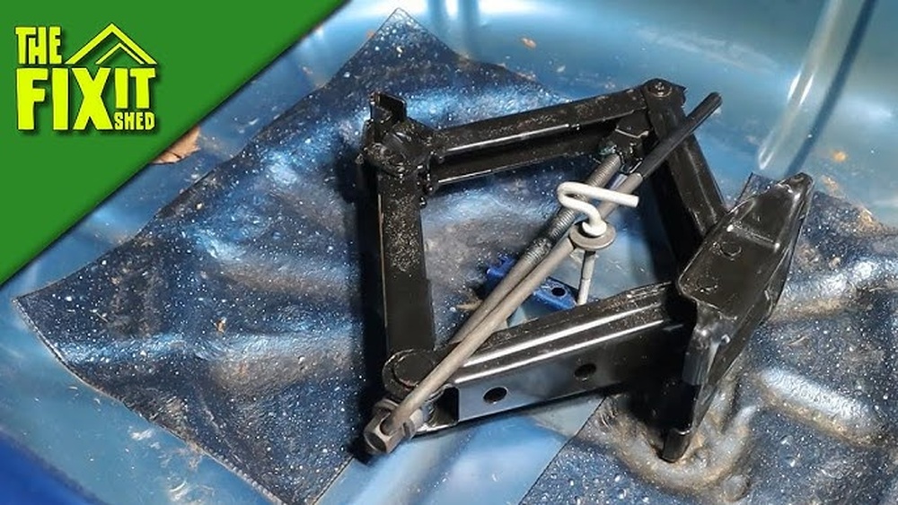 How to Store Floor Jack under Spare Tire