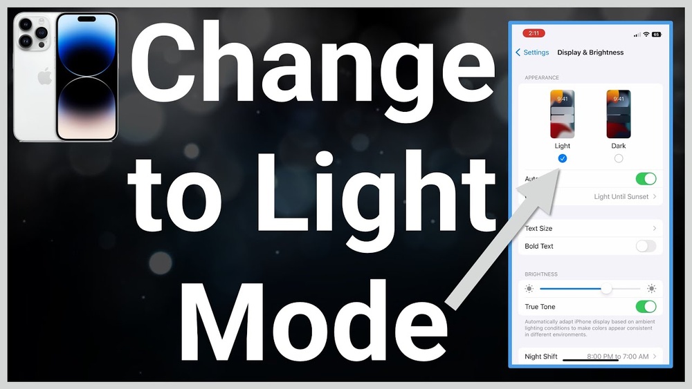 How to Switch from Dark Mode to Light Mode