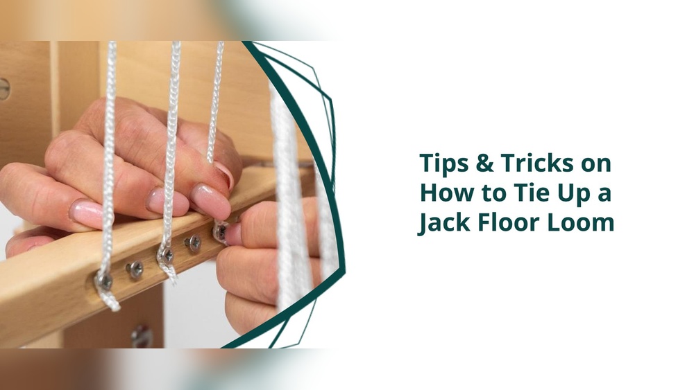 How to Tie Warp Onto a Jack Floor Loom