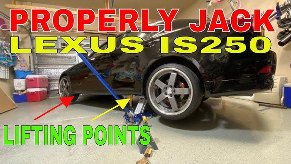 How to Use a Floor Jack Lexus Es 350