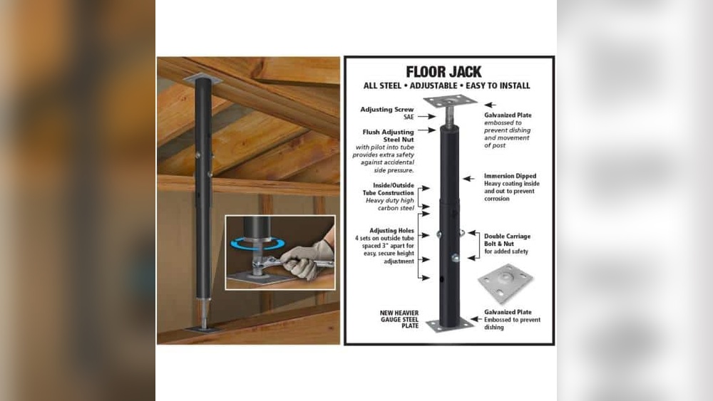 How to Use a Floor Jack Post