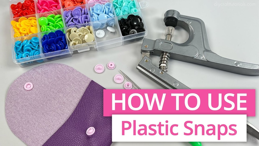 How to Use a Plastic Snap Fastener Tool
