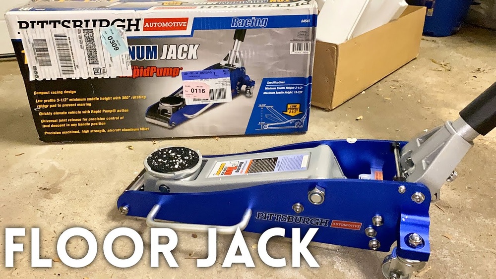 How to Use a Racing 1.5 Ton Floor Jack