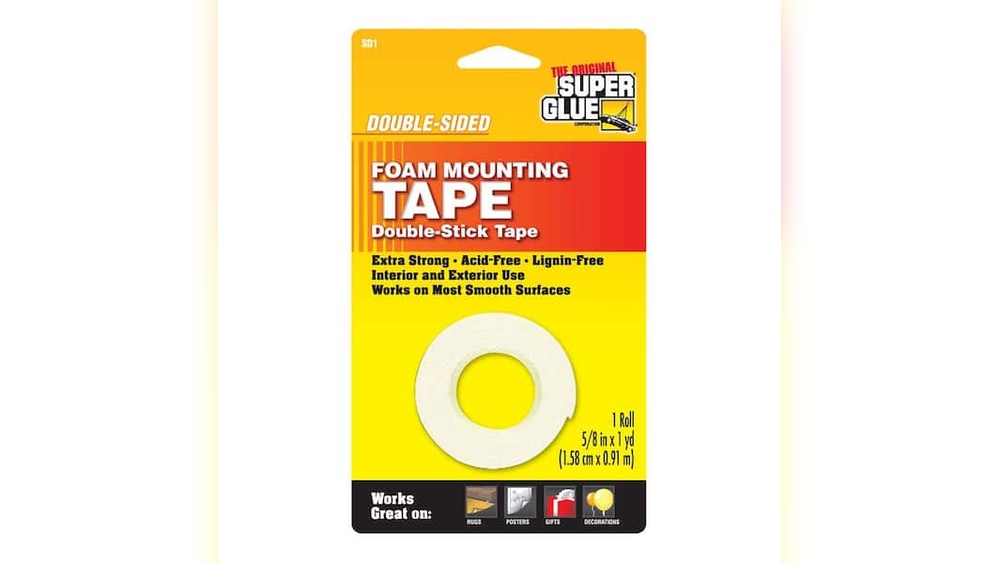 How to Use Foam Mounting Tape