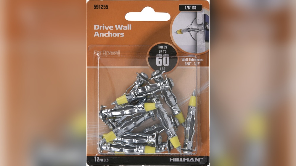 How to Use Hillman Drive Wall Anchors