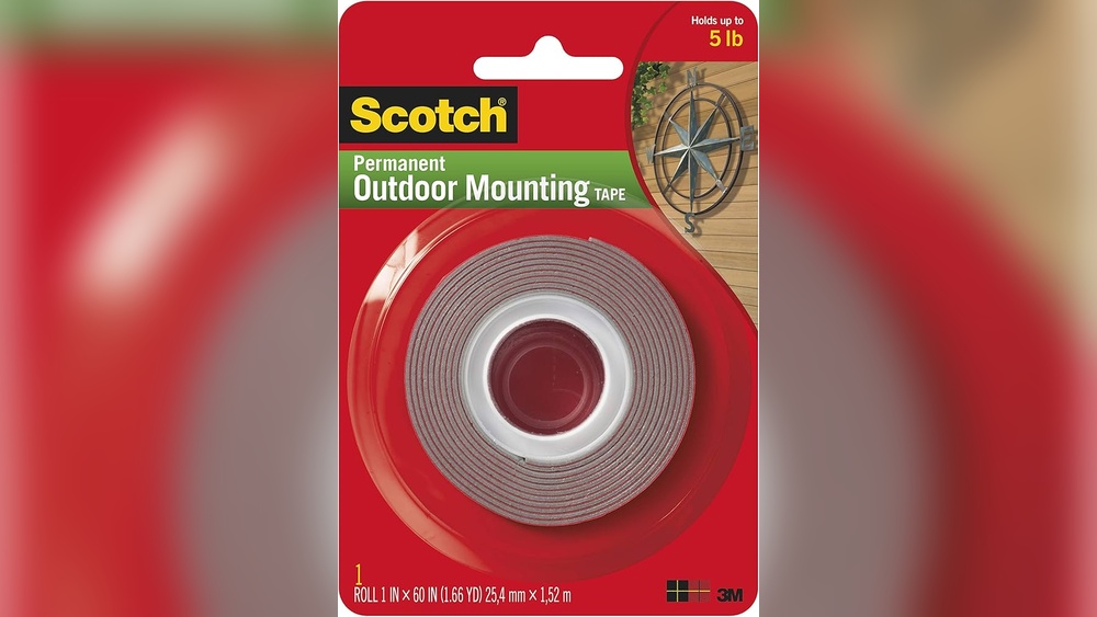 How to Use Scotch Outdoor Mounting Tape