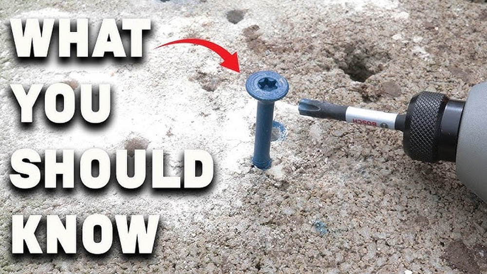 How to Use Tapcon Fasteners