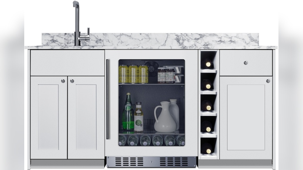 Should Beverage Center Hardware Match Kitchen Cabinets