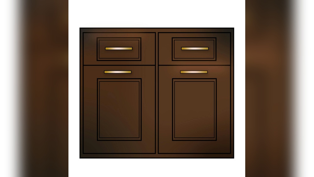 What Color Cabinet Hardware to Use on Dark Brown Cabinet