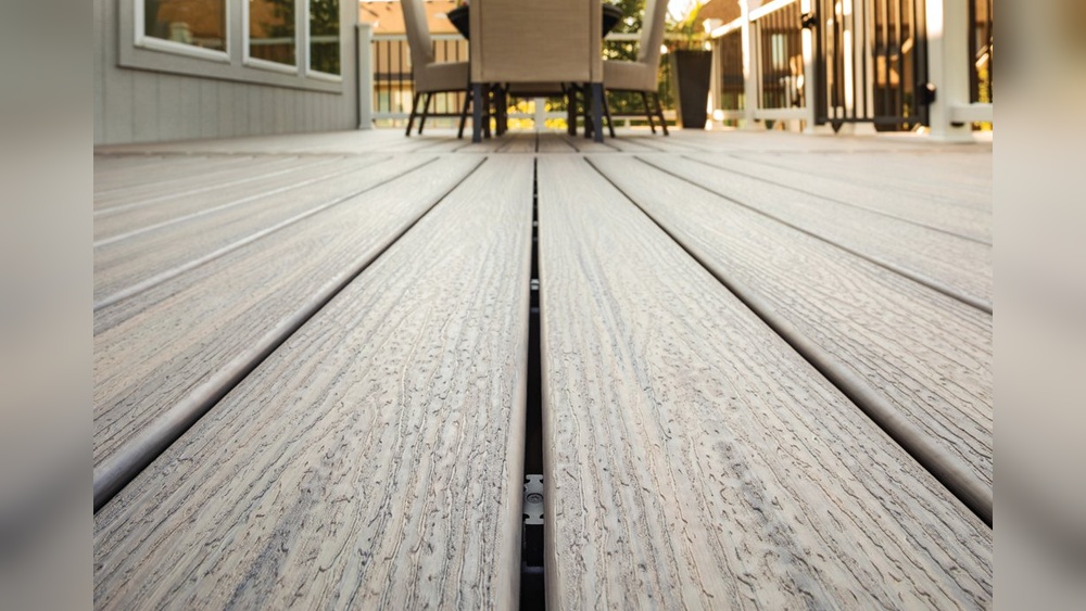 What is the Gap between Trex Boards With Hidden Fasteners