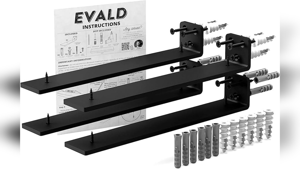 What Size Brackets for 10 Inch Shelf