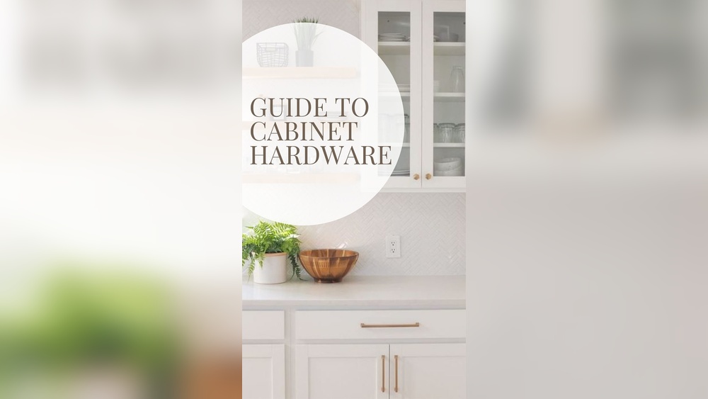 What Size Hardware to Use on Kitchen Cabinets