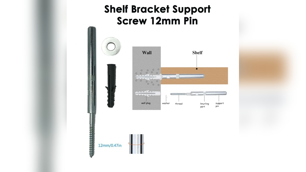 What Size Screw for Shelf Bracket