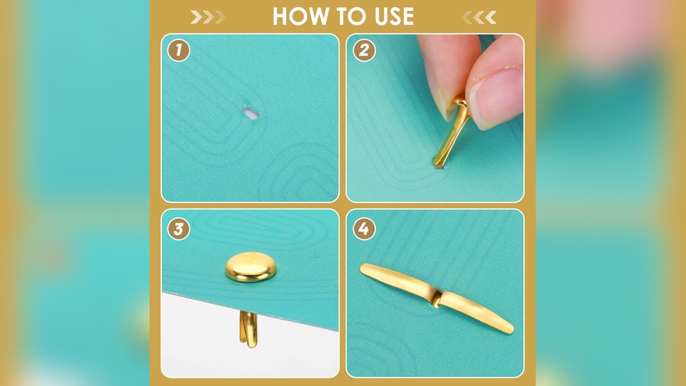 What to Use Instead of a Brass Fastener